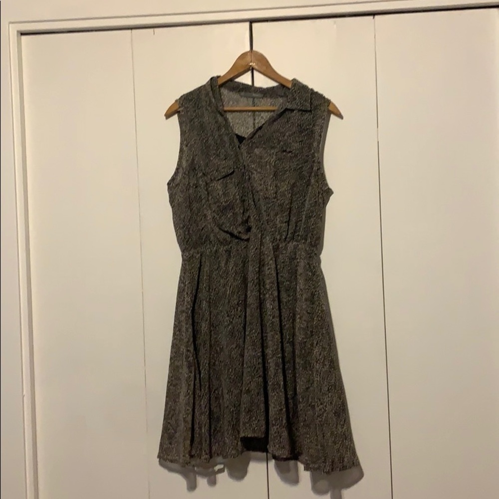 Leopard print dress